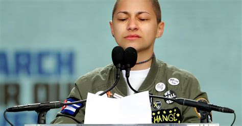Emma Gonzalez Stood On Stage For 6 Minutes Length Of The Parkland