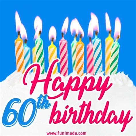 Happy 60th Birthday Animated S