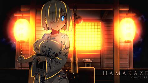 bakgrundsbilder anime animeflickor stora bröst kantai collection japanska kläder hamakaze