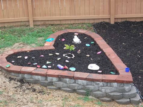 Rock Garden In Memory Of Our Daughter Died At 5 Months Of Age Her