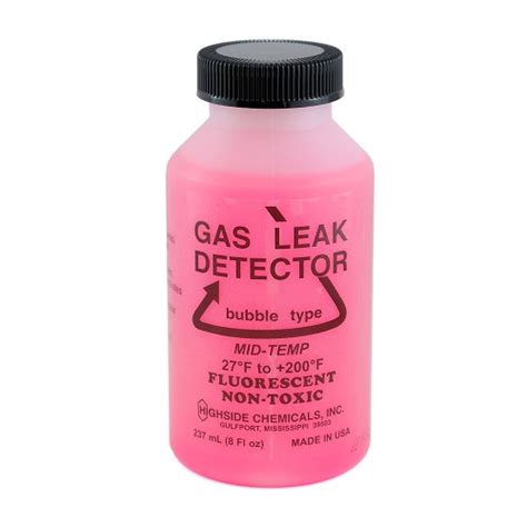 Gas Leak Detector 8 Ounce Liquid