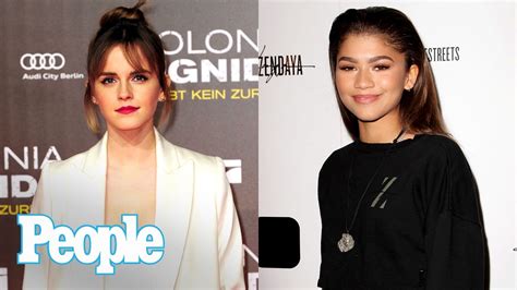Emma Watson Gives Out Free Books In Nyc Zendaya Launches Clothing