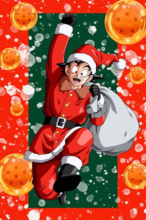 Dragon Ball Super Z Poster Goku Santa Claus Christmas Inx In Free Shipping EBay
