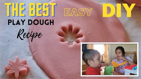 The Best Playdough Diy Recipe Youtube