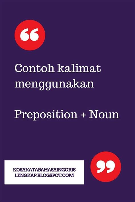 Lihat Contoh Kalimat Menggunakan Noun Terlengkap Lihat Contoh