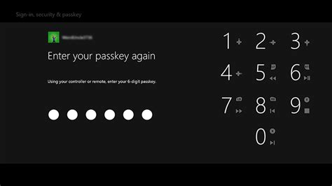 How To Create An Xbox One Passkey