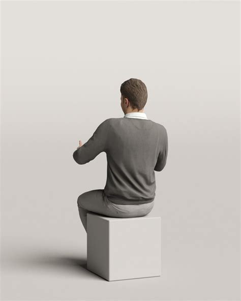 3d People Sitting Man Vol0617 Flyingarchitecture