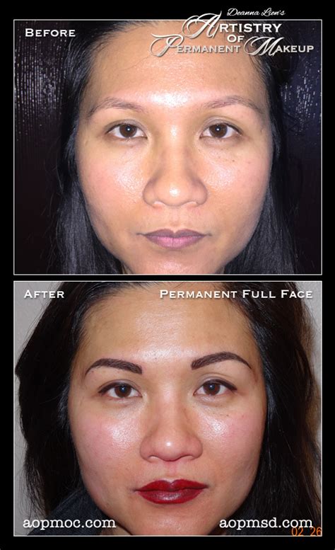 Artistry Of Permanent Makeup Permanent Full Face Gallery