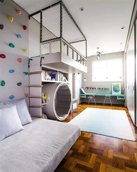 Depending on the room's size, free space and your kids' appetite for exercise at least one of these options is. Fabulous Play Gym Ideas Adding Fun to Kids Rooms