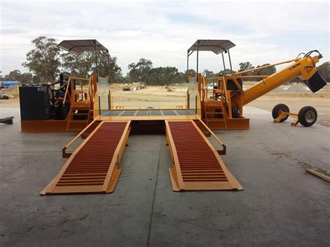 Bunker Stacker And Drive Over Hopper For The Grain Storage Industry