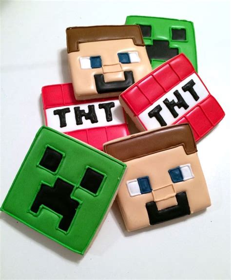 Pin By Yolandi Smuts On Cookies Minecraft Cookies Minecraft