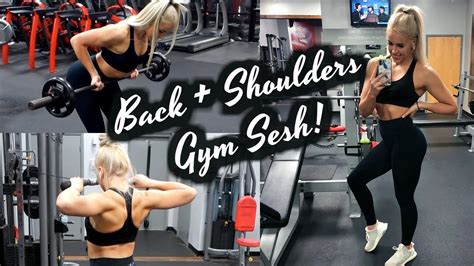 Sculpted Back And Defined Shoulders Workout Complete Workout Youtube