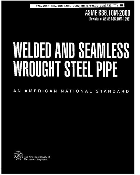 Pdf Asme B36 10m Welded Y Seamless Wrought Steel Pipe Dokumentips