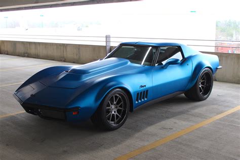 Blue Blooded Custom Matte Blue Chevy Corvette Stingray — Gallery