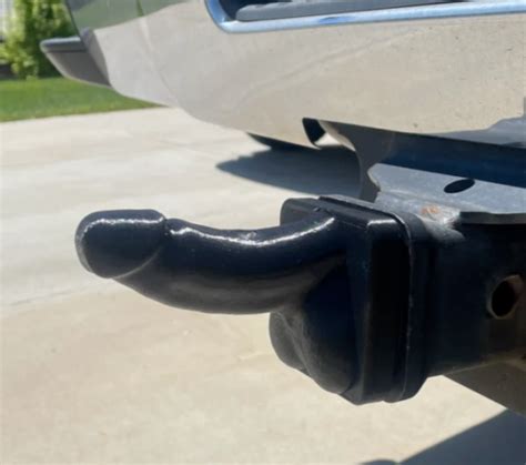 Penis Hitch Receiver Tow Tongue Naughty Novelty Gag Prank T Ebay