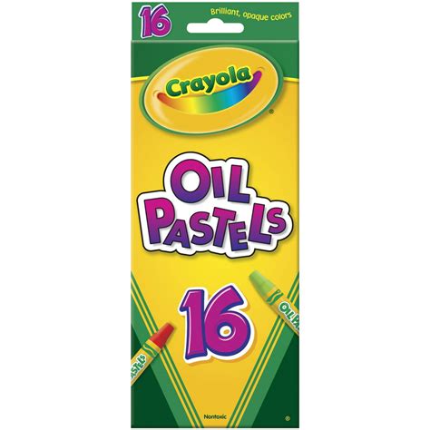 Crayola Oil Pastel Set Specialty Crayons Child 16 Pieces Walmart