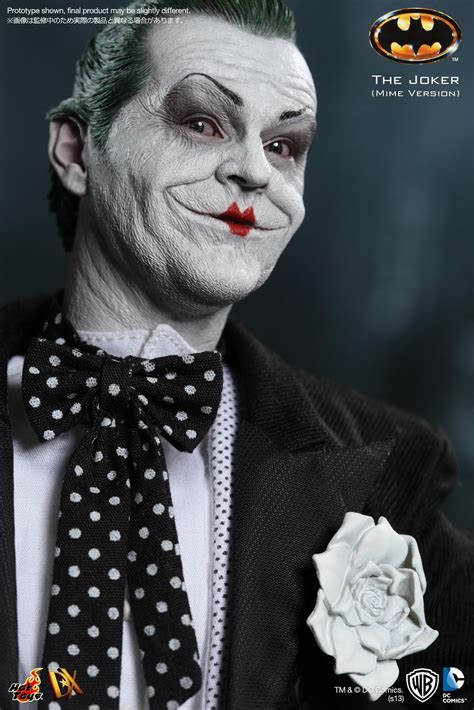 Onesixthscalepictures Hot Toys Batman 1989 The Joker Mime Version Latest Product News For