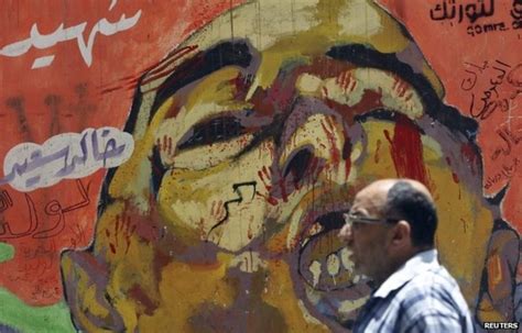 egypt police jailed over 2010 death of khaled said bbc news