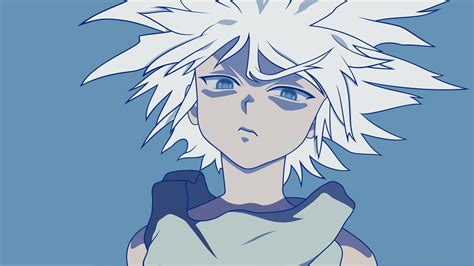 Anime Aesthetic Computer Killua Wallpapers Wallpaper Cave