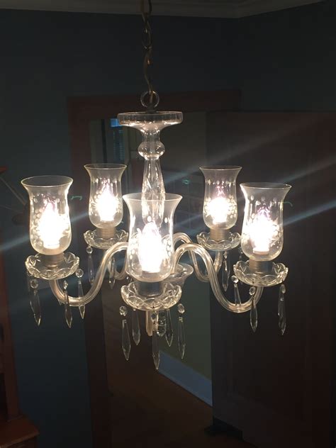 We offer chandelier lighting and installation services. 5 lamp crystal chandelier circa 1920s For Sale | Antiques ...
