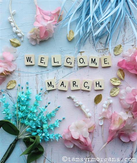 Well hello March, you’ve arrived so quickly! Lovely to see you though