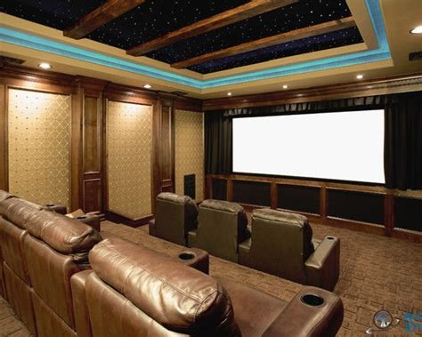 Traditional Media Room Design Pictures Remodel Decor And Ideas