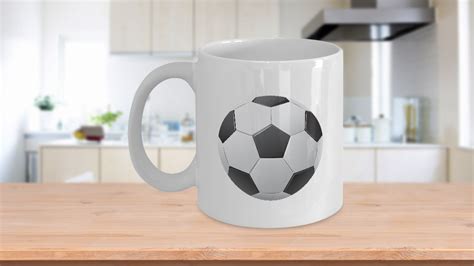 Soccer Coffee Mug Soccer Décor Mugs Soccer Ball Decorations Soccer