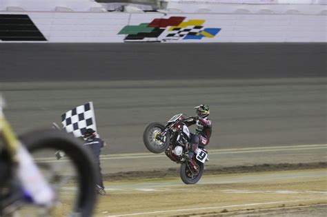 Jared Mees Wins American Flat Tracks Inaugural Daytona Tt Cycle World