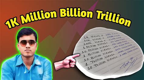 1k Million Billion Trilliontest Tube Youtube