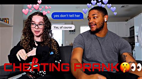 🤫cheating On My Girlfriend Prank 💔 She Tries To Fight Her🤜🏾👩🏻 Youtube
