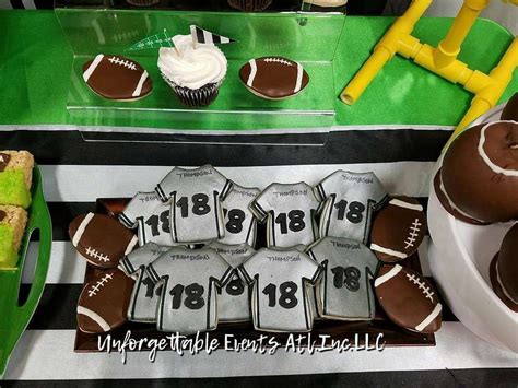 Football Baby Shower Party Ideas Photo 2 Of 20 Catch My Party