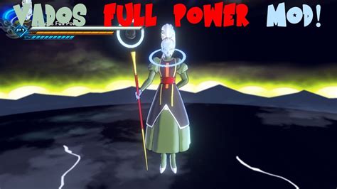 Dragon Ball Xenoverse 2 Vados Full Power Mod Youtube