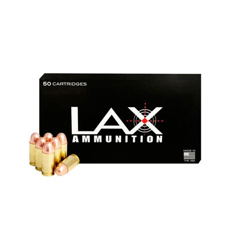 Lax Ammunition 45 Auto 200 Gr Round Nose Rn New Freedom Munitions