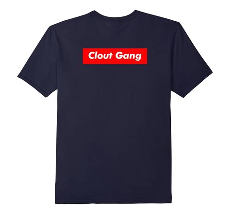 Clout Gang Red Box T Shirt Back Print T Shirt Managatee