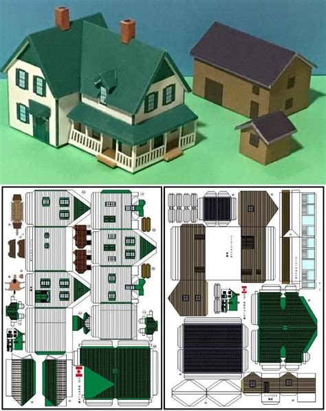 Papermau Anne Of Green Gables House Paper Model By Sakamoto Sanda