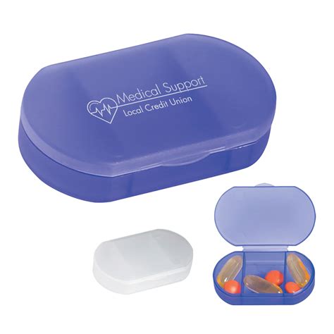 Custom Pill Containers With Logo