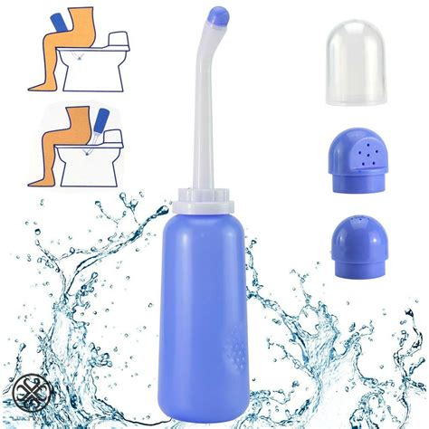 Luxtrada 500ml Portable Bidet Sprayer Handheld Hand Spray Water Washing