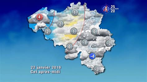 Météo de ce mardi de la neige sur l ensemble des régions rtbf be