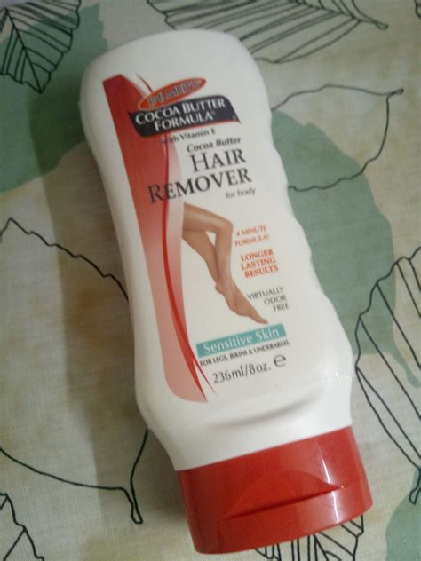 It's been clinically proven to leave. Palmer's Cocoa Butter Formula with Vitamin E Hair Remover ...
