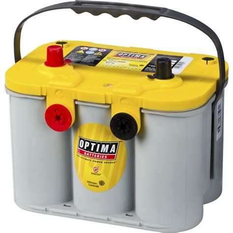 Batería Optima Yellowtop Ytu 42 Agm 12v 55ah 55765a 254x172x173mm