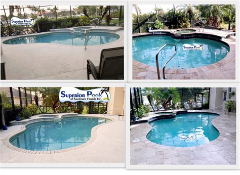 Before And After Of Superior Pools Remodel Pool Remodel Pool