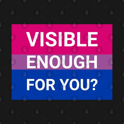 visible enough bisexual flag bi invisibility t shirt teepublic