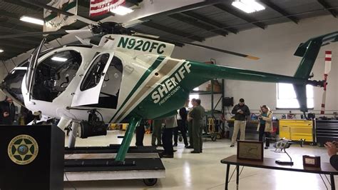Fresno County Sheriffs Office Receives New Helicopter
