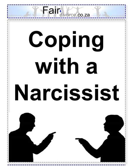 Coping with a Narcissist, Divorce & Narcissists, Co ...