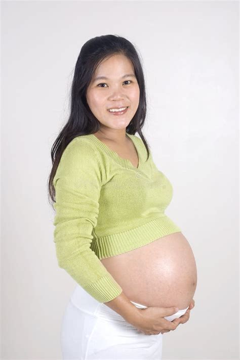 Asian Pregnant Woman Stock Photo Image Of Chinese Person