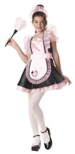 Child French Maid Costume Ebay