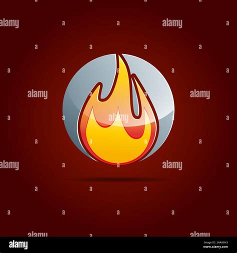 Vector Sign Fire And Power Stock Vector Image And Art Alamy
