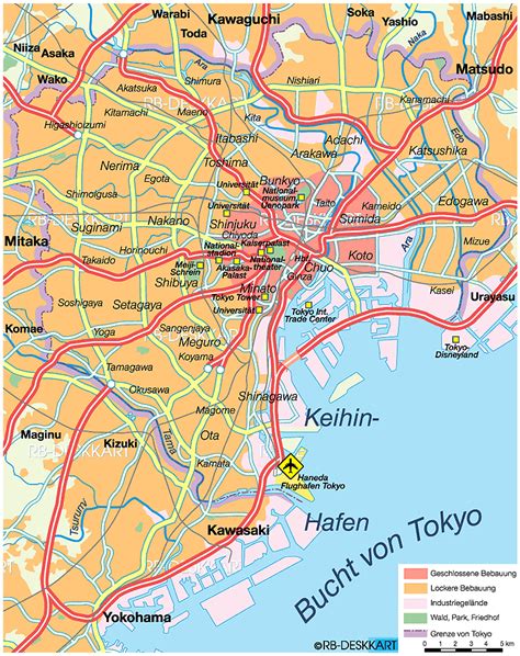 Jeftine avio karte beograd tokio. Karte von Tokio (Stadt in Japan) | Welt-Atlas.de