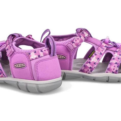 Keen Girl S Seacamp II Sport Sandal Purple SoftMoc Com