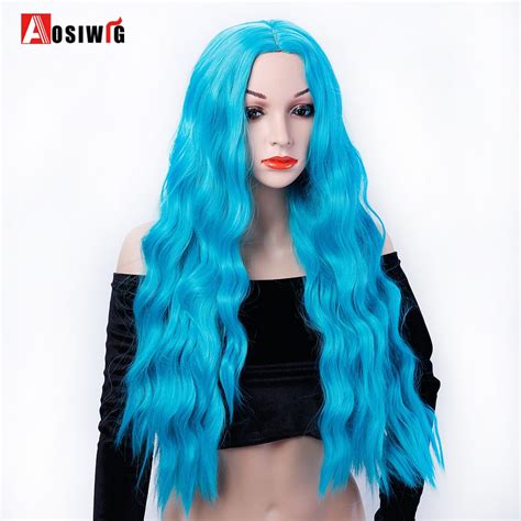 9 Colors Synthetic Hair Long Kinky Curly Wigs Costumes Party High Temperature Fiber Cosplay Wigs